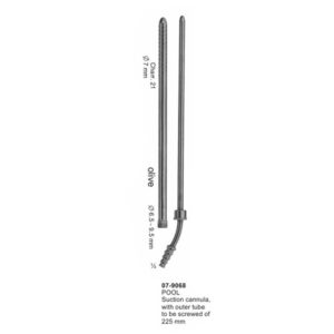 Pool Suction Cannula With Outer Tube Diameter 7 mm