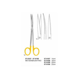 Metzenbaum-Fino Scissor With TC Insert Curved Sharp/Sharp
