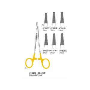 De-Bakey Needle Holders With TC Inserts