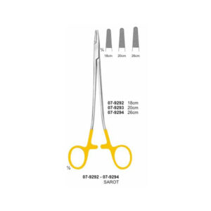 Sarot Needle Holders With TC Inserts