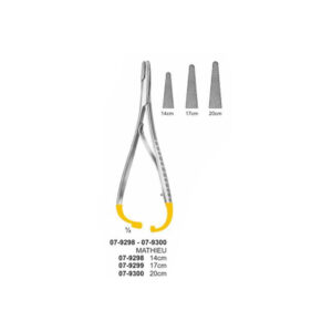 Mathieu Small Needle Holders With TC Inserts