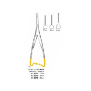 Mathieu-Ryder Needle Holders With TC Inserts