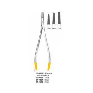 Langenbeck Needle Holders With TC Inserts