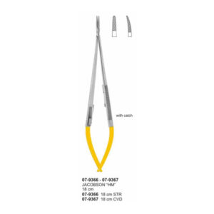 Jacobson "HM" Needle Holders With TC And Catch 18 cm
