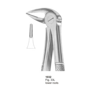 Fig 33L Lower Roots Dental Extraction Forceps