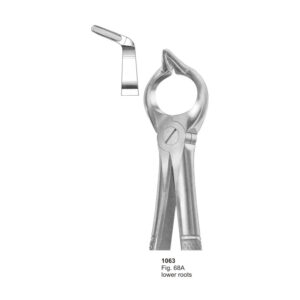 Fig 68A Lower Roots Dental Extracting Forcep