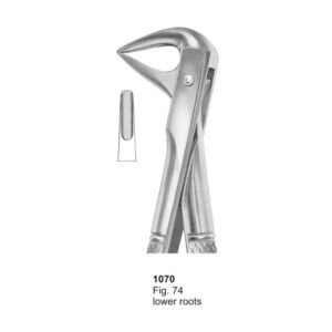 Fig 74 Lower Roots Dental Extracting Forcep