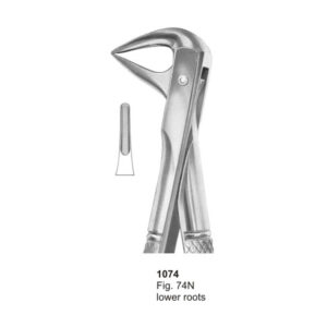 Fig 74N Lower Roots Dental Extracting Forceps
