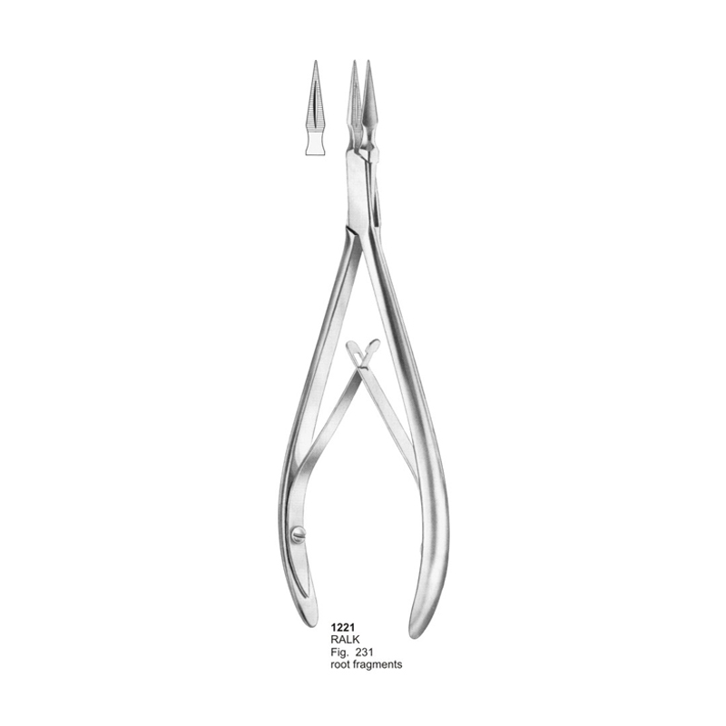 RALK Fig 231 Root Fragments Splinter Dental Forcep