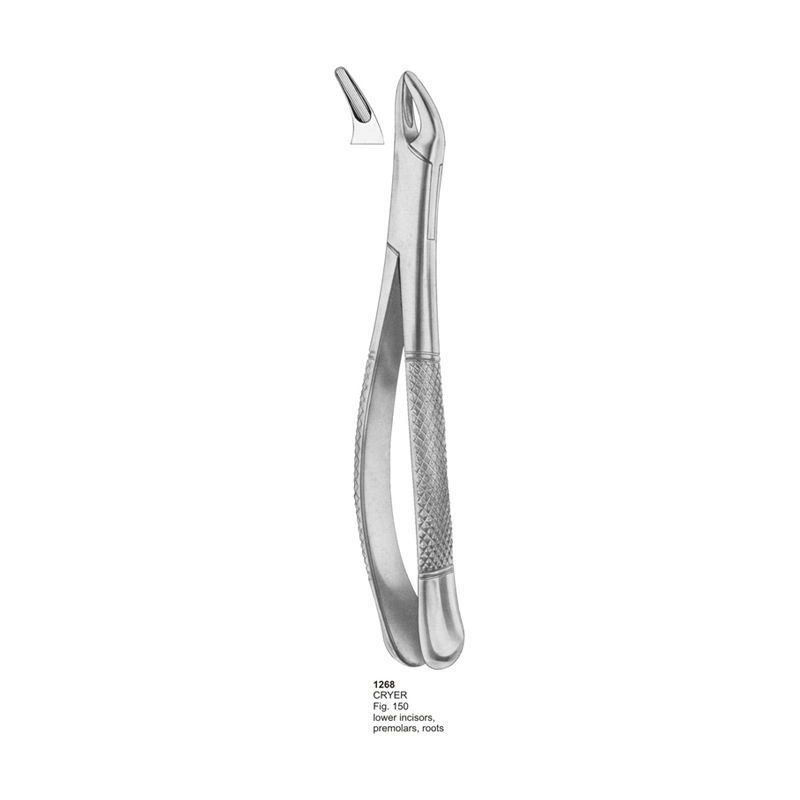 CRYER Fig 150 Lower Incisors Premolars And Roots Dental Extracting Forceps