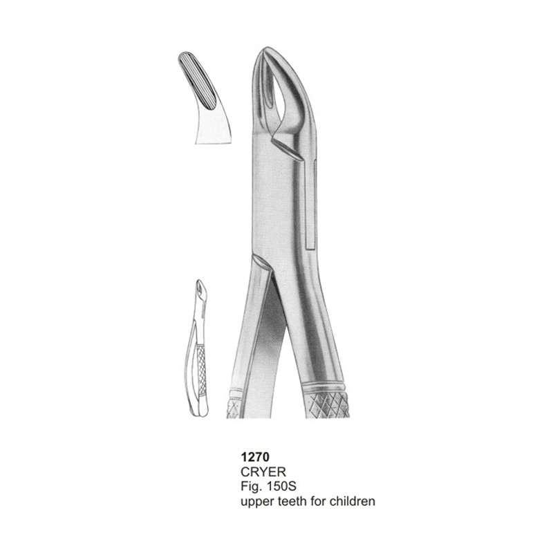 CRYER 150S Upper Teeth For Children Dental Extraction Forcep