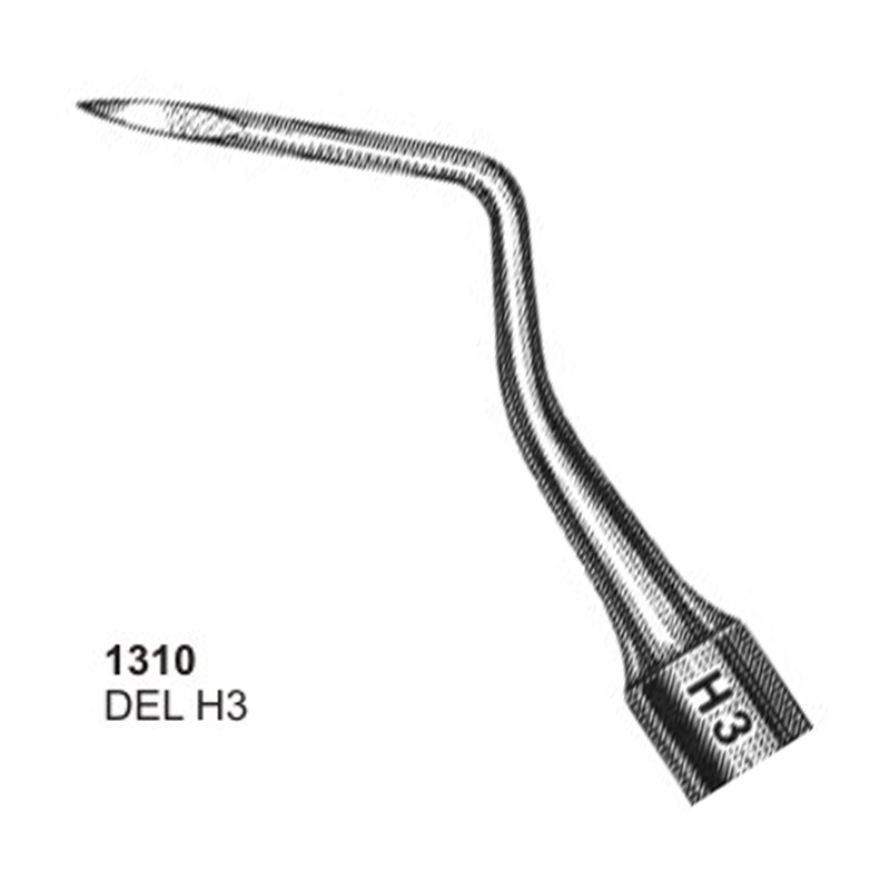 DEL H3 Heidbrink Root Tip Picks Dental Elevators