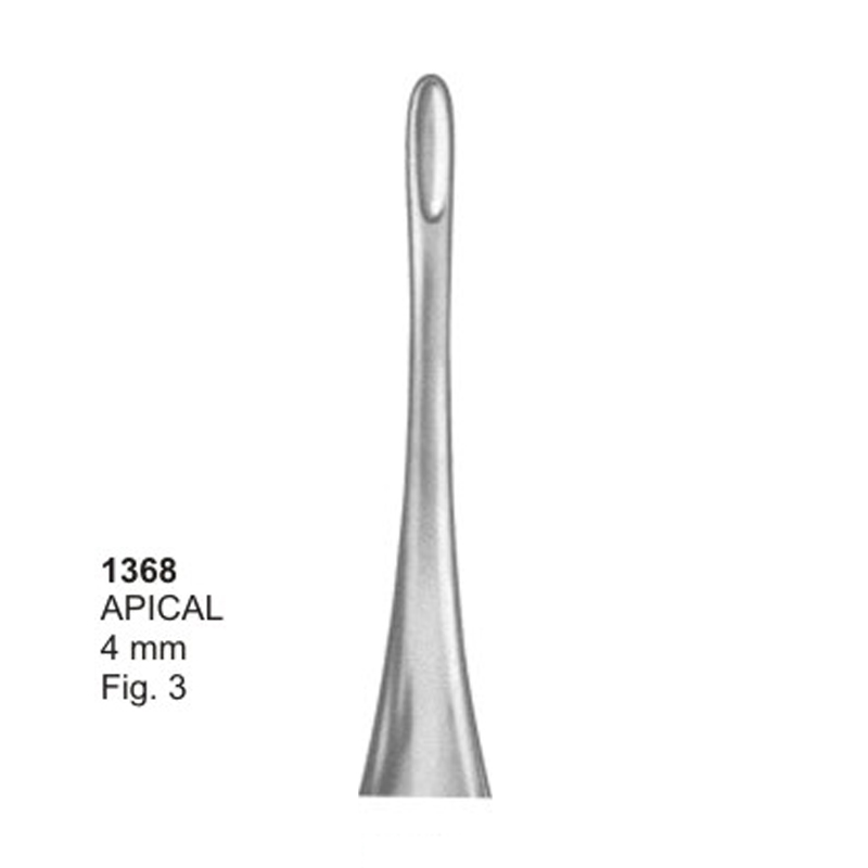 APICAL 4.0 mm Fig 3 Dental Root Elevators