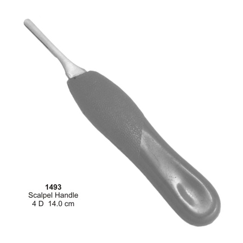 BP Fig 4D Scalpel Handle 14 cm Plastic Handle