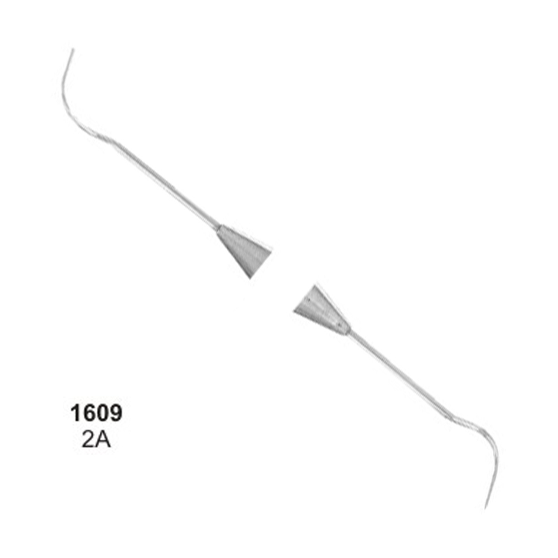 Dental Explorer 2A Double Ended Standard Round Handle