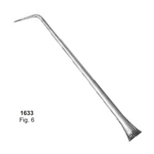 Dental Explorers Fig 6 Single Ended Octagonal Solid Handle