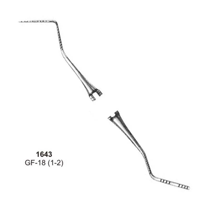 Dental Probe Explorer Combination GF 18 (1-2) Octagonal Solid Handle