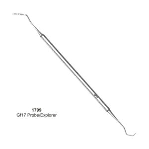Probe And Explorer Combination Gf17 Double Ended Solid Handle