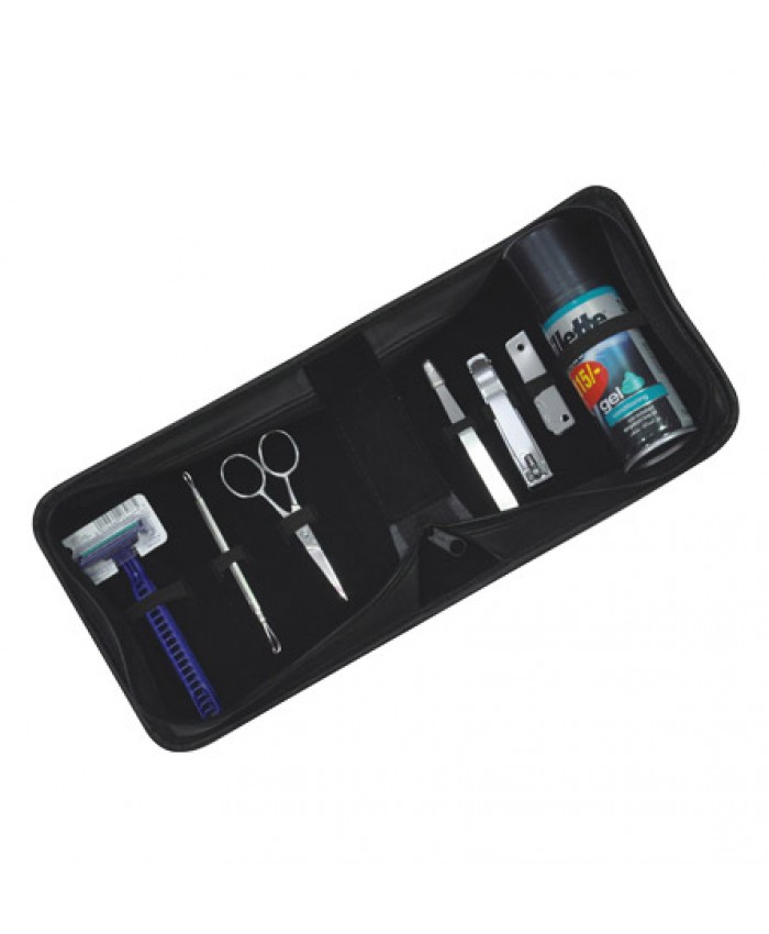 7-Pcs Gentle Men`s Grooming Travel Kit (05-19)