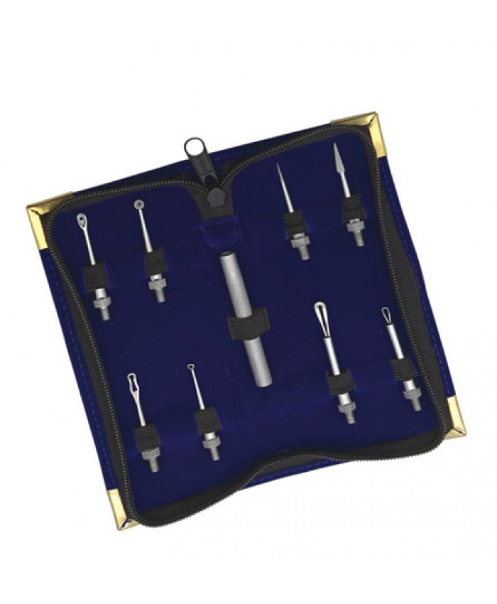 Cuticle Pusher Kit 9-Pcs (05-32)